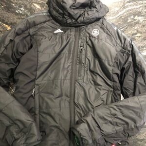 Adidas Terrex Black Puffer Olympic Jacket Sz XS